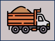 CA dump truck insurance icon