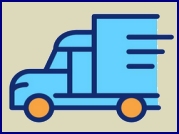 semi truck insurance icon